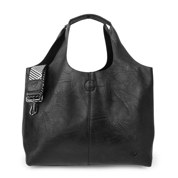 PRENELOVE KIPLING VEGAN LEATHER TOTE BAG WITH LAPTOP SLEEVE
